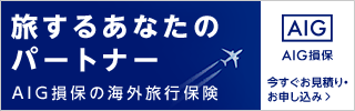 AIG損保の海外旅行保険