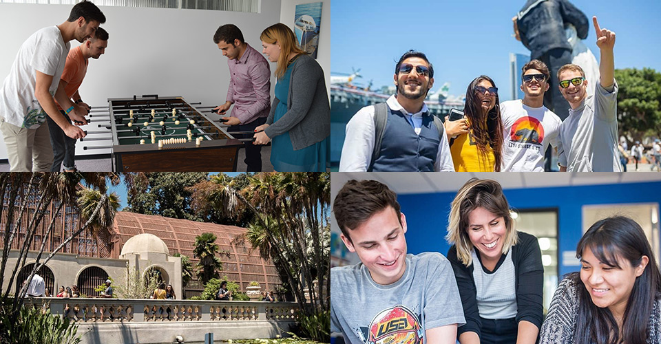 Oxford International サンディエゴ校の学生