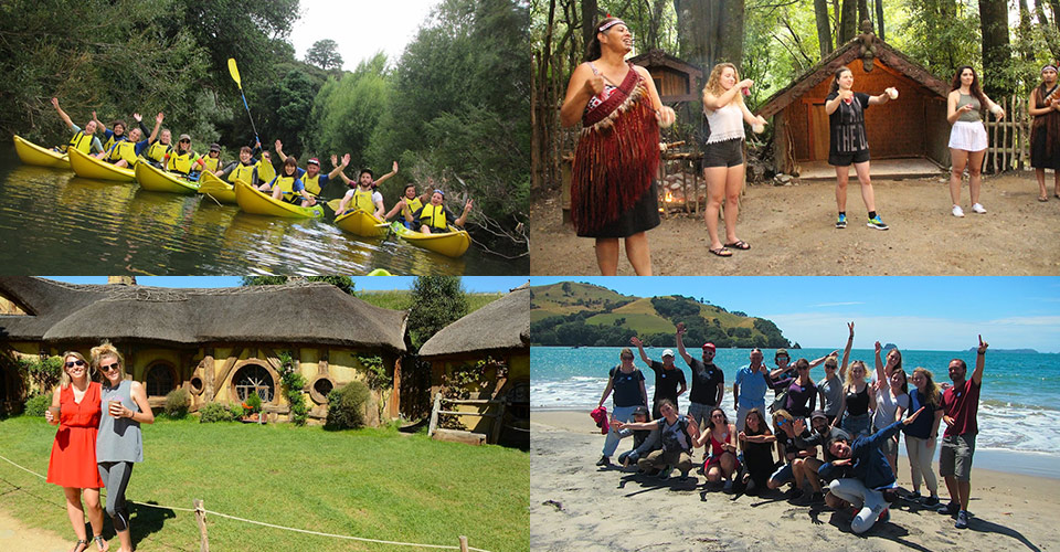 Coromandel Outdoor Language Centreの学生