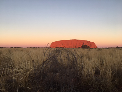 Uluru (Ayers Rock)。