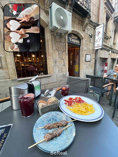 クラスの友達と夜ご飯