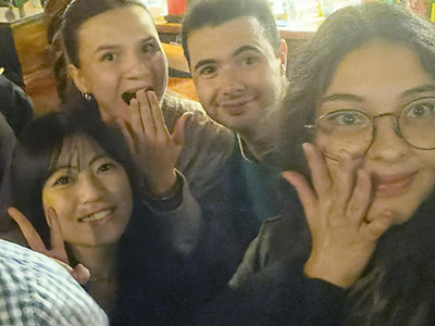 テキーラを飲んだ記念の写真