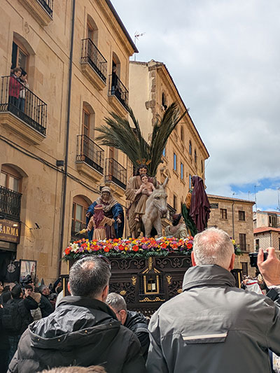 La semana santaの様子